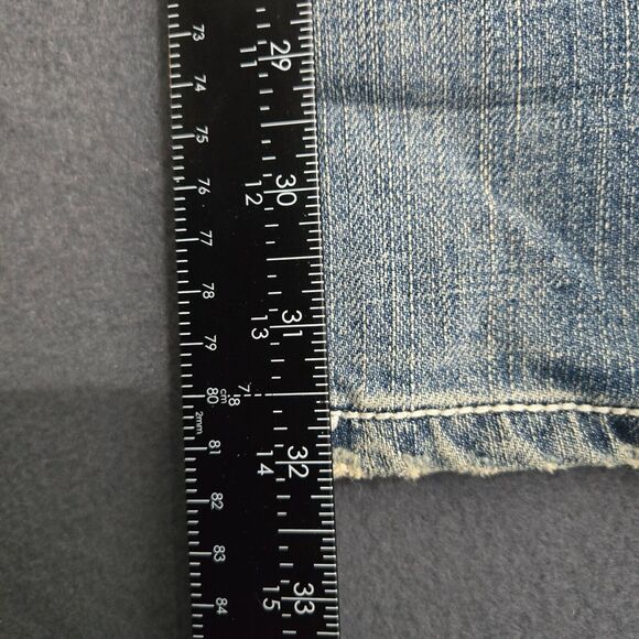 Tommy Hilfiger Women 12 American Hope Bootcut Mid Rise Jeans Y2K - Picture 13 of 16
